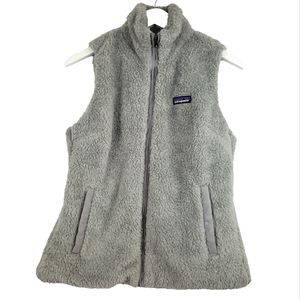 Patagonia Los Gatos Full Zip Vest Size Medium in Salt Gray